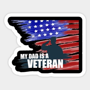 Veterans day father grandpa gift holiday Sticker